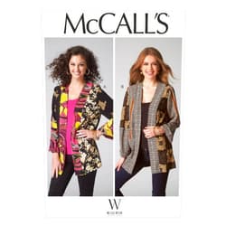 McCall's Patterns M7132 Misses' Jackets, Size Y (XSM-SML-MED)