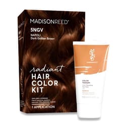 Madison Reed Radiant Refresh Hair Color Bundle - Radiant Hair Color Kit in Napoli Brown - 5NGV and Color Therapy in Dorato
