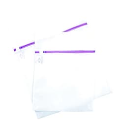 WashGuard Delicates Laundry Bags 2-Pack - WashGuard Premium Zippered Mesh Wash Bags for Lingerie, Bras, Underwear - Machine Wash Safe - Travel & Storage - Durable Protection - Set Includes 1 Medium & 1 Large
