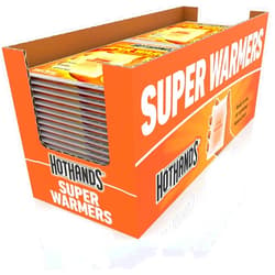 HotHands Body & Hand Super Warmers - Long Lasting Safe Natural Odorless Air Activated Warmers - Up to 18 Hours of Heat - 54 Individual Warmers