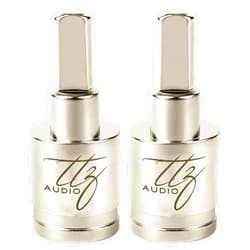 TTZ Audio Car Audio Vehicle Amp Input Reducers (Pair - 0ga to 4ga)