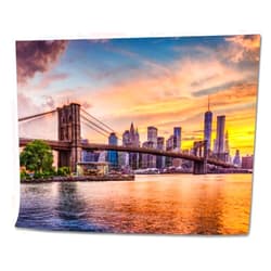 WHFEOIV9RE DIY Paint by Numbers New York City Skyline Canvas Painting Set with Acrylic Pigment Paintbrush for Adults Kids Beginners Artwork Gift 16