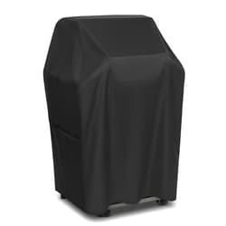 Arcedo Small Grill Cover 32 Inch, Heavy Duty Waterproof 2 Burner BBQ Gas Outdoor Barbecue Cover, Compatible with Weber Char Broil Nexgrill Grill with Collapsed Side Tables
