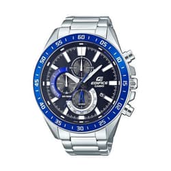 Casio Men's Quartz Sport Watch with Stainless Steel Strap, Silver-Tone, 22 (Model: EFV620D-1A2V), TBA