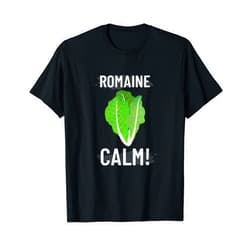 Funny Chef And Cooking T Shirts Romain Calm Funny Cooking T Shirt