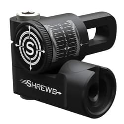 Shrewd SMAVB1ATLASMBK Atlas V-Bar Matte Black Single Archery Bow Stabilizer