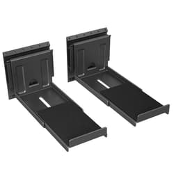 USX MOUNT Studless Soundbar Wall Mount, Universal Drywall Sound Bar Wall Brackets, Works with Most Soundbars, Holds up to 22 Lbs, Depth Adjustable 4.13-6.3'', Removable and Lockable
