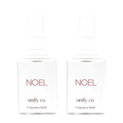 Pura & Unify Co. Home Scent Refill - Smart Home Air Diffuser Fragrance - Up to 120-Hours of Premium Fragrance per Refill - Clean & Safe Diffuser - Household Essential - 2 Pack - Noel