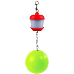 Horsemen's Pride Combo Horse Stall Toy: Apple Scented Jolly Ball and Apple Flavored Snack Holder (SS203)