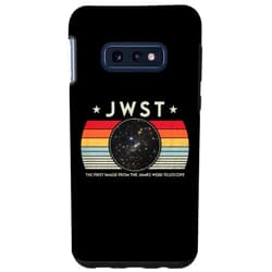James Webb Telescope Fans Design Galaxy S10e James Webb Space Telescope Retro Cosmic JWST Vintage Space Case