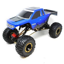 Redcat Racing Everest-10 Electric Rock Crawler with Waterproof Electronics, 2.4Ghz Radio Control (1/10 Scale), Blue/Black