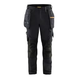 BLÅKLÄDER Blaklader 1622 US Craftsman 4-Way Stertch Black Trouser