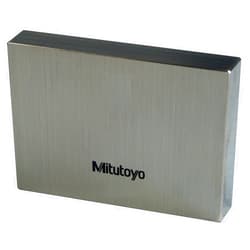 Mitutoyo - 611671-541 Steel Rectangular Gage Block, ASME Grade AS-1, 10 mm Length