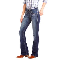 Ariat Women's R.e.a.l. Mid Rise Bootcut Jean