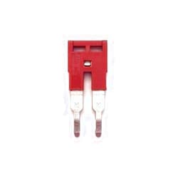 International Connector ICI Dinkle DSS2.5N-02P DIN Rail Terminal Block Press-Fit Jumper DK2.5N DKK2.5N Two Pole, Pack of 3