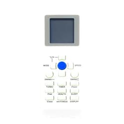 Allimity YKR-P/001E Replaced Remote Control Fit for AUX/York/Innovair Mini Air Conditioner Sub Remote YKR-P/002E