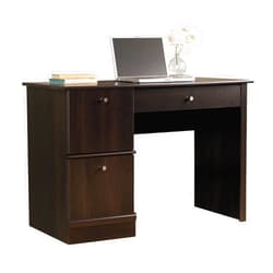 Sauder Computer Desk, Cinnamon Cherry Finish, L: 46.54