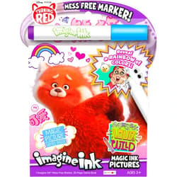 Disney Pixar Turning Red 20 Page Imagine Ink Magic Pictures Coloring Book with Mess Free Marker 52848