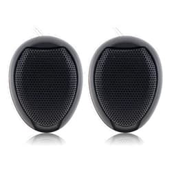 DriSentri Car Tweeters, 2pcs 1000W Universal High Efficiency Mini Dome Tweeter Speakers for Car Audio System, Black