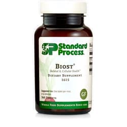 Standard Process Inc. Biost - Teeth and Bone Health Supplement with Whole Food Magnesium Citrate, Calcium Lactate, Manganese - 360 Tablets