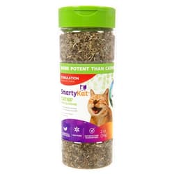 SmartyKat Catnip & Silvervine Blend for Cats & Kittens, Shaker Canister - 2 Ounces
