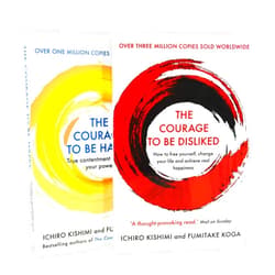 By Fumitake Koga (Author) Ichiro Kishimi 2 Books Collection Set (The Courage to be Happy, The Courage To Be Disliked)
