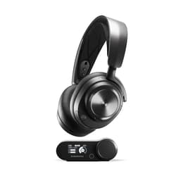 SteelSeries Arctis Nova Pro Wireless Multi-System Gaming Headset - Premium Hi-Fi Drivers - Active Noise Cancellation - Infinity Power - ClearCast Mic (Renewed)