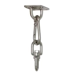 COMINGFIT Hammock Chair Ultimate Hanging Kit-Concrete Ceiling and Wooden Beam Hook Heavy Duty Hanger & Swivel Hook Snap