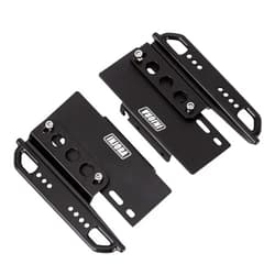 INJORA RC Side Pedal Set Metal Rock Sliders Upgrade Parts for Axial SCX24 C10 AXI00001 1/24 RC Crawler Car, 2PCS