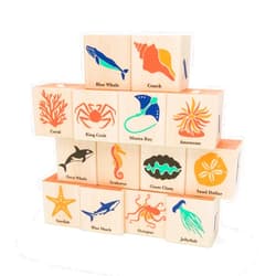 Uncle Goose Ocean Blocks - Made in The USA