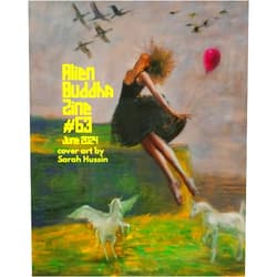 Alien Buddha,Julianna May,Allison Whittenberg,Heath Brougher,Robert Ragan,Linda M. Crate,Walden Quinn Caesar,k pihl,Lynn White,Sarah Hussin Alien Buddha Zine #63: standard color print