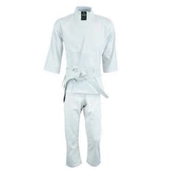 ULTIMATE FIGHT GEAR Ultimate - Middle Weight Karate Uniform Gi for Kids Adults Unisex - Complete Set with Free White Belt