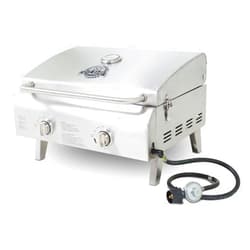 Pit Boss Grills 75275 Stainless Steel Two-Burner Portable Grill