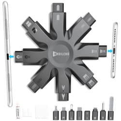 Ordilend iPhone Cleaning Kit,Charging Port Cleaning for Phone iPad Watch, Repair & Restore Cleaner for iPhone Speaker & Lightning Charger Cables, Snowflake Cell Phone Cleaning Kits