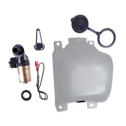 Omix-Ada | 19107.03 | Windshield Washer Fluid Reservoir Kit, Pump/Filter | OE Reference: 3211338 | Fits 1972-1986 Jeep CJ