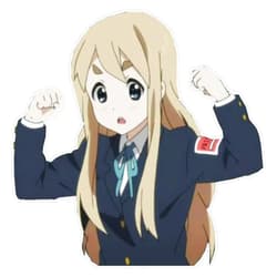LAD Studio K-On Mugi Flex Sticker Vinyl Bumper Sticker Decal Waterproof 5