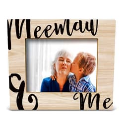 FONDCANYON Meemaw and Me Picture Frames,Grandma Gifts Wood Photo Frame, Meemaw Gifts for Mother’s Day, Grandma Meemaw Gifts from Grandkids Grandchildren (5x7 Inch Photo)