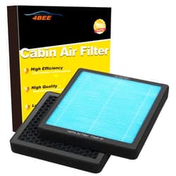 4BEE CF10134 CP134 Cabin Air Filter with Activated Carbon, Compatible with Honda & Acura, Accord(2003-2024), Civic(2006-2015), CR-V, Odyssey, Pilot, Passport, CSX, ILX, MDX, RDX, AT134, RLX, TLX, TSX, ZDX