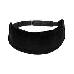 Remo Sartori Made in Italy Men's Velvet Cummerbund Tuxedo Belt, Adjustable, Three Folded