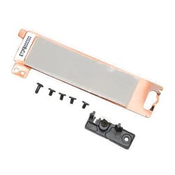 Cyllde M.2 SSD Heatsink Cover, SturdyAluminium Alloy SSD Heatsink Caddy with Bracket and 5 Screws for Latitude 5400 5401 5404 5410 5411