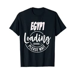 Personalized Baby Loading Babies Coming Shower Egypt Custom Personalized Baby Loading Shirt Shower T-Shirt