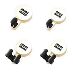 Falafale Window Glass Door Suction Cup Hooks, Heavy Duty Vacuum Suction Hooks with Wipes Shower Suction Cup Hangers,Removable Reusable and Leave No Trace Suction Hooks for Bathroom Kitchen -4PCS