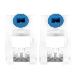 Yocimango 2PCS Wear-Resistant Tilt Window Spiral Balance Pivot White Tilt Window Lifter Accessory for Pull Up and Down Sliding Window