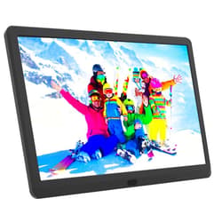 Atatat 10 Inch Digital Photo Frame with 1920x1080 IPS Screen, Digital Picture Frame with 1080P Video, Music, Slideshow, Adjustable Brightness, Auto Rotate, Photo Deletion, Remote