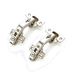 Ravinte 1 Pair 2 Pack Kitchen Cabinet Hinges, 135 Degree Kitchen Cabinet Door Hinges Compatible with Lazy Susan Corner Kitchen Cabinets, Full Overlay Face Frame Concealed Corner Cabinet Hardware
