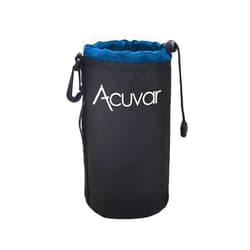 Acuvar Large Neoprene (Blue and Black) Soft Pouch for Canon, Sony, Pentax, Sigma, Olympus DSLR and SLR Camera Lens