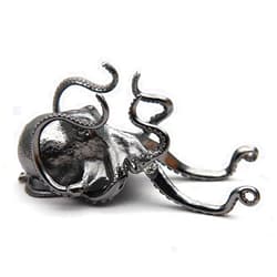 Kopida Cell Phone Stand, Creative Metal Octopus Shape Mobile Phone Holder Lazy Mobile Phone Stand for Car Ornaments Home Office Decorations