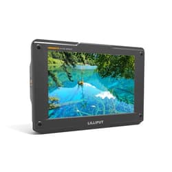 LILLIPUT H7 4K 7 inch Field Monitor Ultra Bright 1800nit HDMI Input Output 1920x1200 IPS with 3D Lut On-Camera Monitor + F970 Battery and Charger