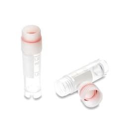 CellPro™ 2mL Cryovial, Externally Threaded Caps, PP, Sterile, Self Standing with NoLeak™ Technology, 500/Case