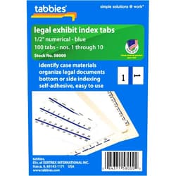 Tabbies Index Divider Index Diveder (58000) - White